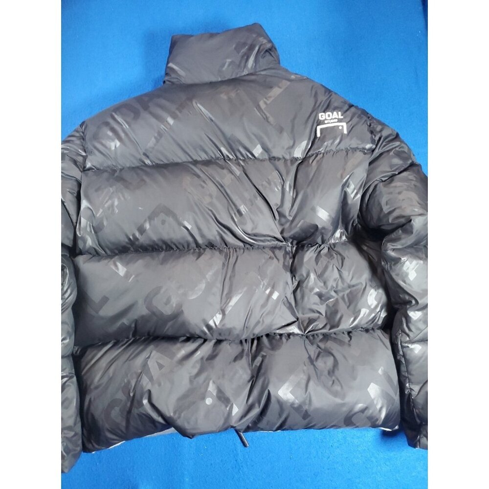 Global Studio  Black OVERSIZED Puffer Coat Men's Medium - Picture 7 of 16